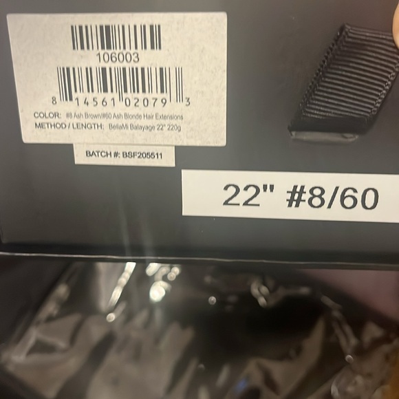 BELLAMI GUY TANG BALAYGE 22 INCH CLIP IN EXTENSIONS 💕 - Picture 2 of 4